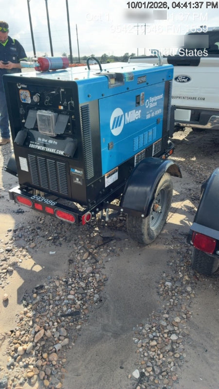 2025 MILLER ELECTRIC BIG BLUE 400