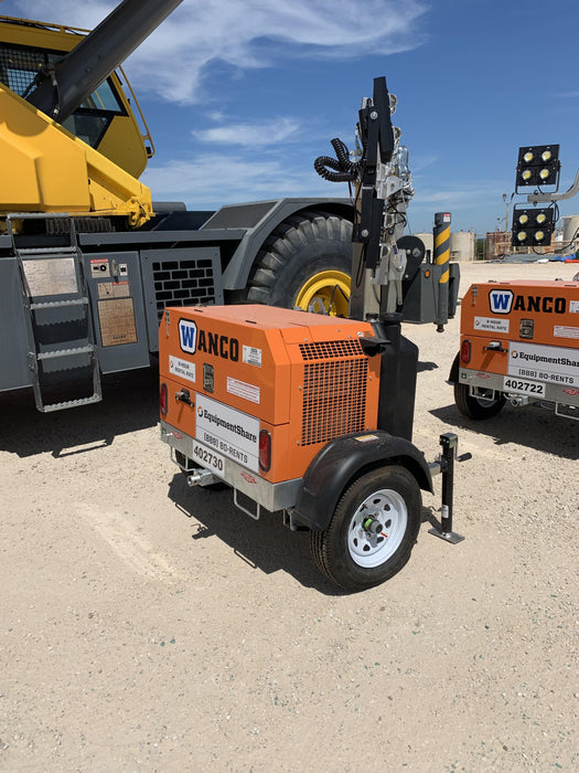 2024 Wanco WLTT-4MM4K Diesel, Deep Sea Controller, Shore Power Plug, Auto Start, (4) 350W LED Floodlights, 4kW Generator, 60 Gal Fuel Tank, 2" Ball, T3