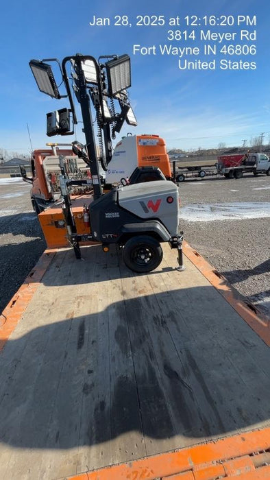 2024 Wacker Neuson LTT4 Diesel, Kohler KDW702, Deep Sea Controller, Auto Start, LED 320W, Bypass Outlet, T3