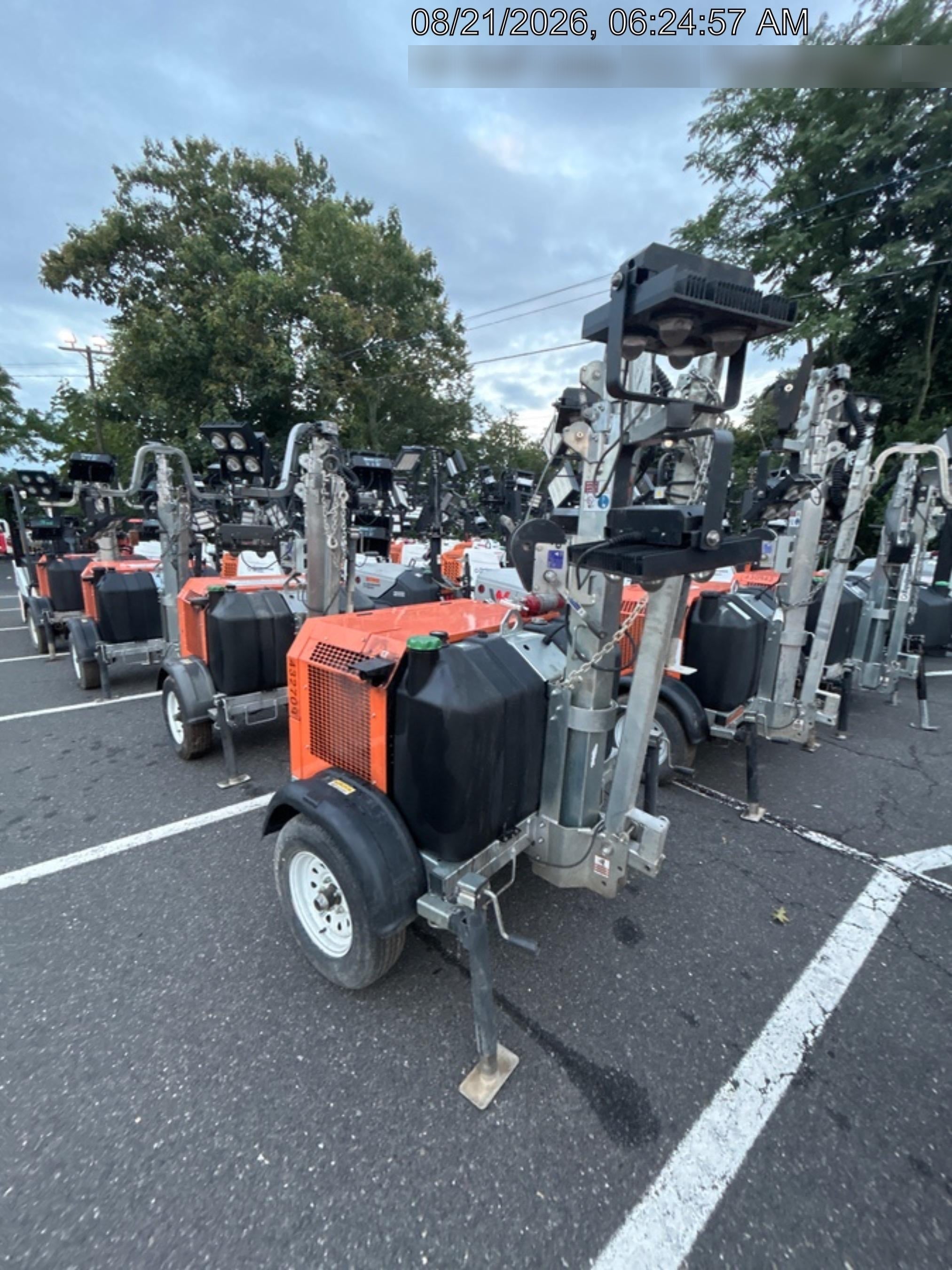 2024 Wanco WLTT-4MM4K Diesel, Deep Sea Controller, Shore Power Plug, Auto Start, (4) 350W LED Floodlights, 4kW Generator, 60 Gal Fuel Tank, 2" Ball, T3
