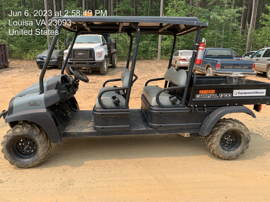 2023 Club Car CA1700D Canopy, Diesel, 4 Passenger