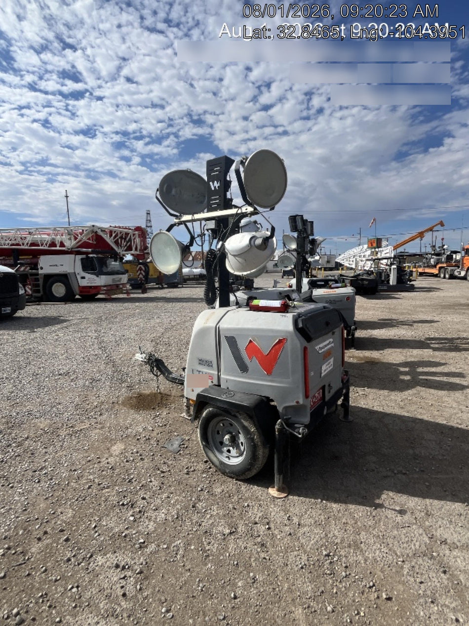 2018 Wacker Neuson LTV6L-MH Wacker Neuson LTV6L Mobile Light Tower w/Fuel Level Sensor Installed
