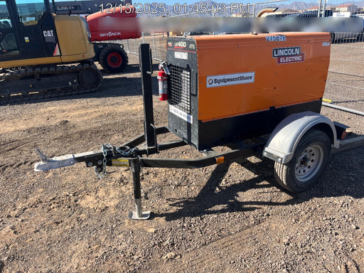 2022 Lincoln Electric LE400 Kubota V1505, Trlr, Cable Rack, Light Kit, ES Decals, T3