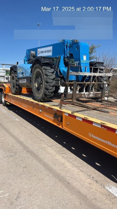 2020 Genie GTH-636 Cab/Heat/Air, Solid Tires, Work Lights, Beacon, Aux Hydraulics, Back up Alarm