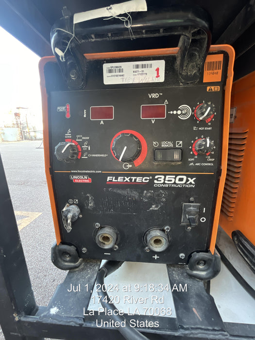 2021 LINCOLN ELECTRIC FLEXTEC 350X