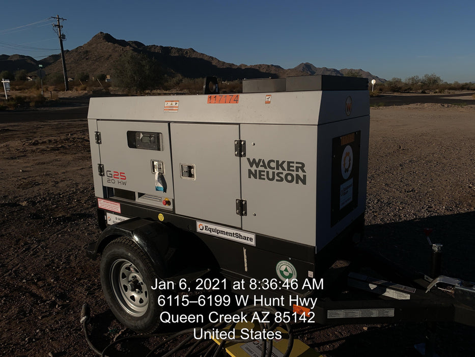 2020 WACKER NEUSON G25