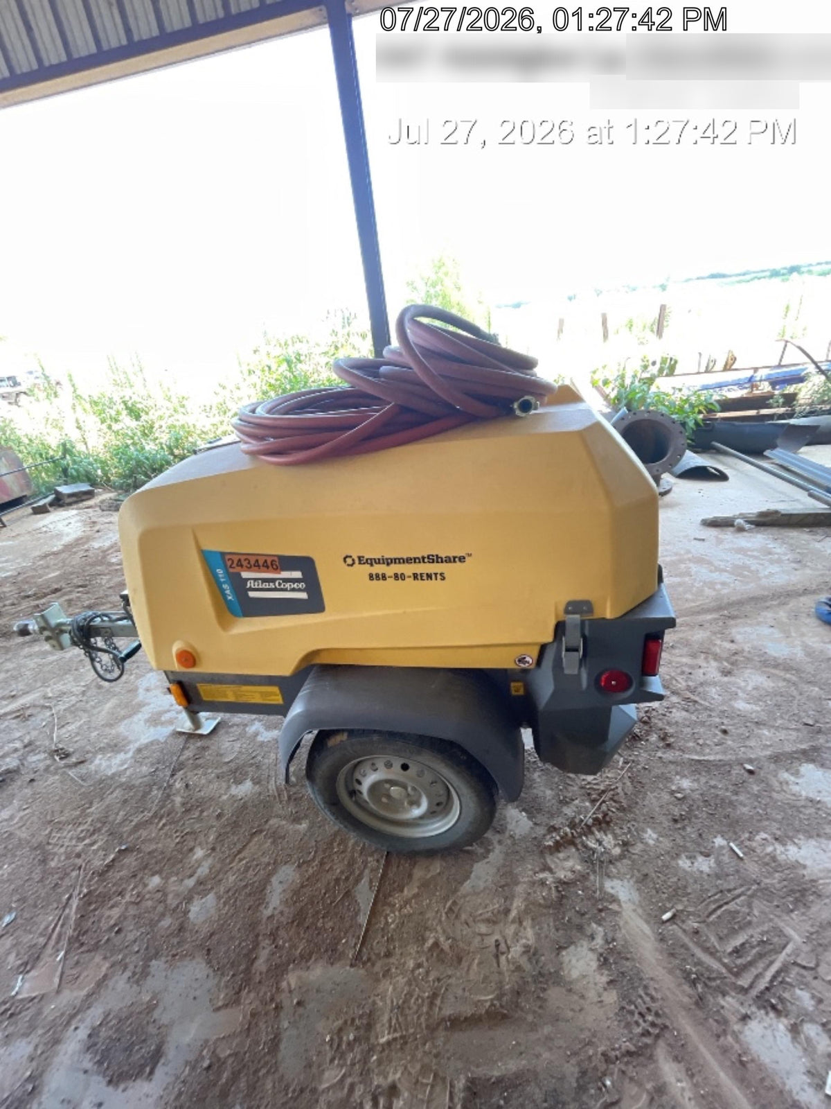 2022 ATLAS COPCO XAS 110
