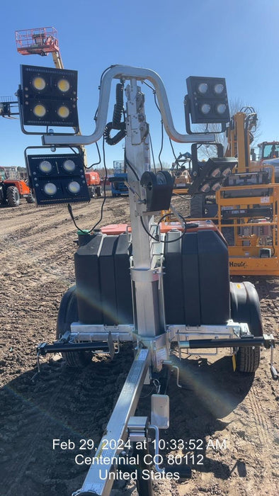 2023 Wanco WLTT-4MM4K Diesel, Deep Sea Controller, Shore Power Plug, Auto Start, (4) 350W LED Floodlights, 4kW Generator, 60 Gal Fuel Tank, 2" Ball, T3