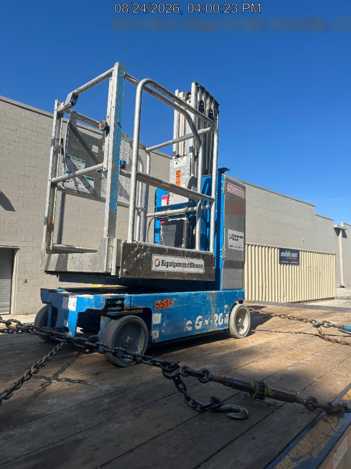 2019 GENIE GR-20