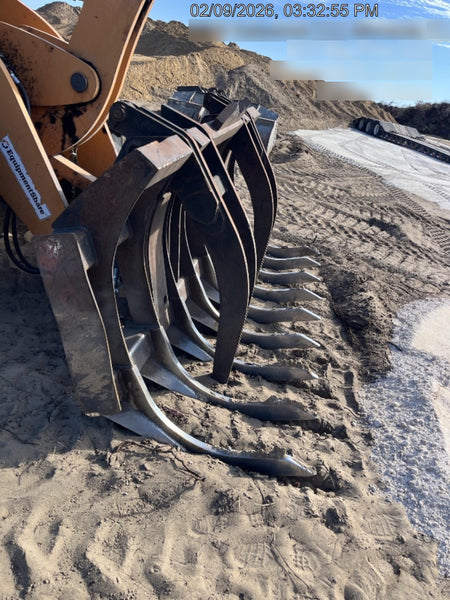 2021 FLECO 120" Grapple Rake - Fleco