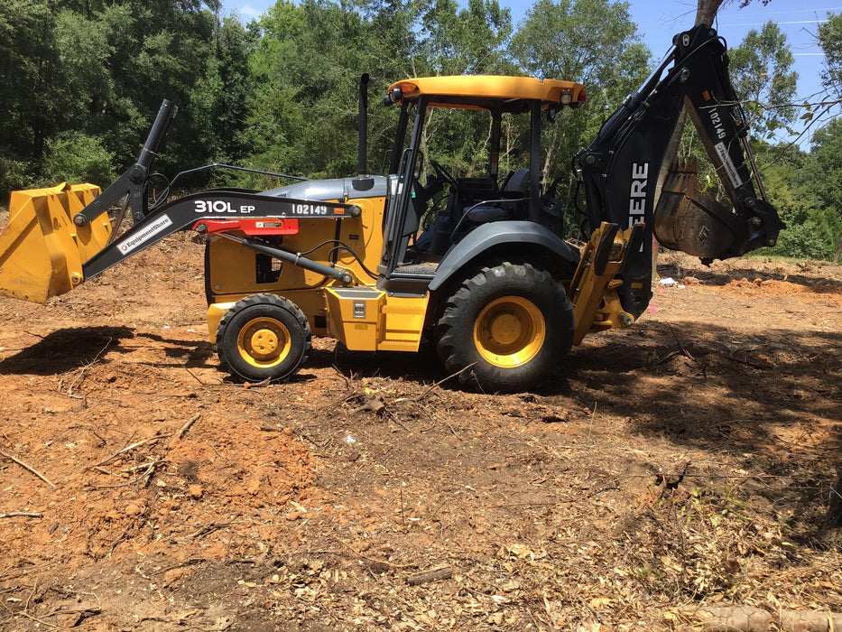2020 John Deere 310LEP Canopy, 4WD, Standard Stick, Pilot Controls, 2 Way Hydraulics, TAG Manual QC