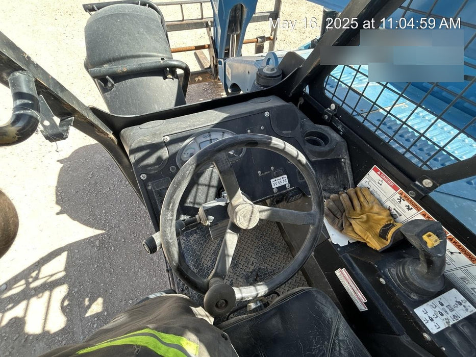 2018 Genie GTH-844 Genie GTH-844D w/Open ROPS, Solid Tires, Work Light/Beacon, 60" Carriage and Forks