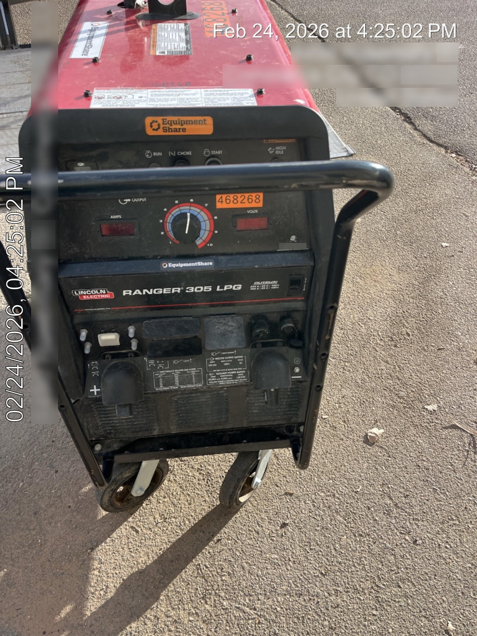 2024 LINCOLN ELECTRIC Ranger 305 LPG