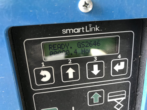 2019 Genie GS-2646 folding rails with full height swing gate