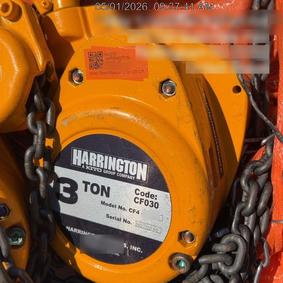 2024 HARRINGTON CF030-20