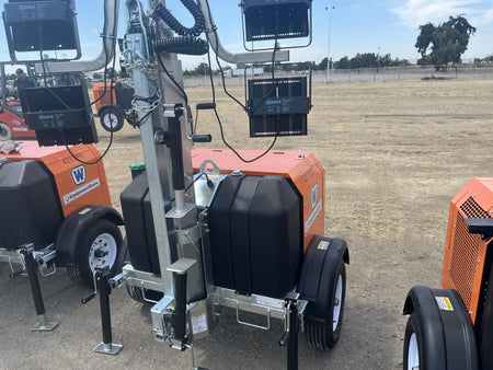 2024 Wanco WLTT-4MM4K Diesel, Deep Sea Controller, Shore Power Plug, Auto Start, (4) 350W LED Floodlights, 4kW Generator, 60 Gal Fuel Tank, 2" Ball, T3