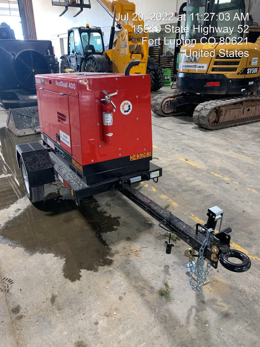 2022 Shindaiwa DGW400MDL Kubota D902 Engine, 23 HP, Dual Op Welder, Wire, Arc, Droop Stick, Tig, and CC Stick Functionality, Simulphase, 3 Phase and 1 Phase Gen Output, Single Axle NB Trlr, Slr Trckl Chrg 12V 12W, Fire Ext