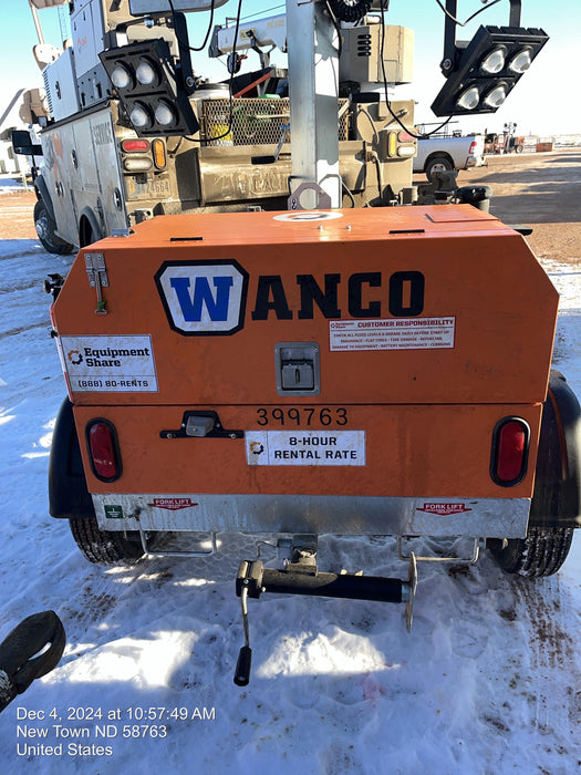 2024 Wanco WLTT-4MM4K Diesel, Deep Sea Controller, Shore Power Plug, Auto Start, (4) 350W LED Floodlights, 4kW Generator, 60 Gal Fuel Tank, 2" Ball, T3