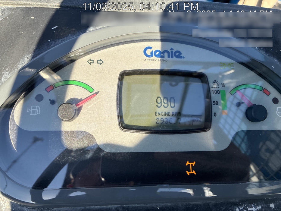 2018 Genie GTH-636 Genie GTH-636 w/Open ROPS, Solid Tires, Work Light/Beacon, 48" Carriage and Forks