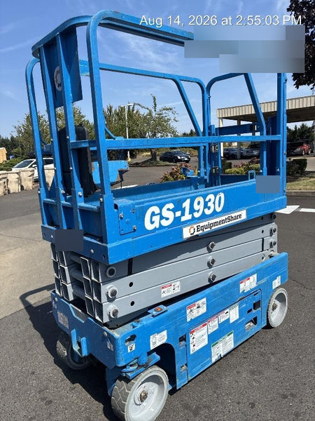 2019 Genie GS-1930 Half Height Swing Gate, 800W Inverter