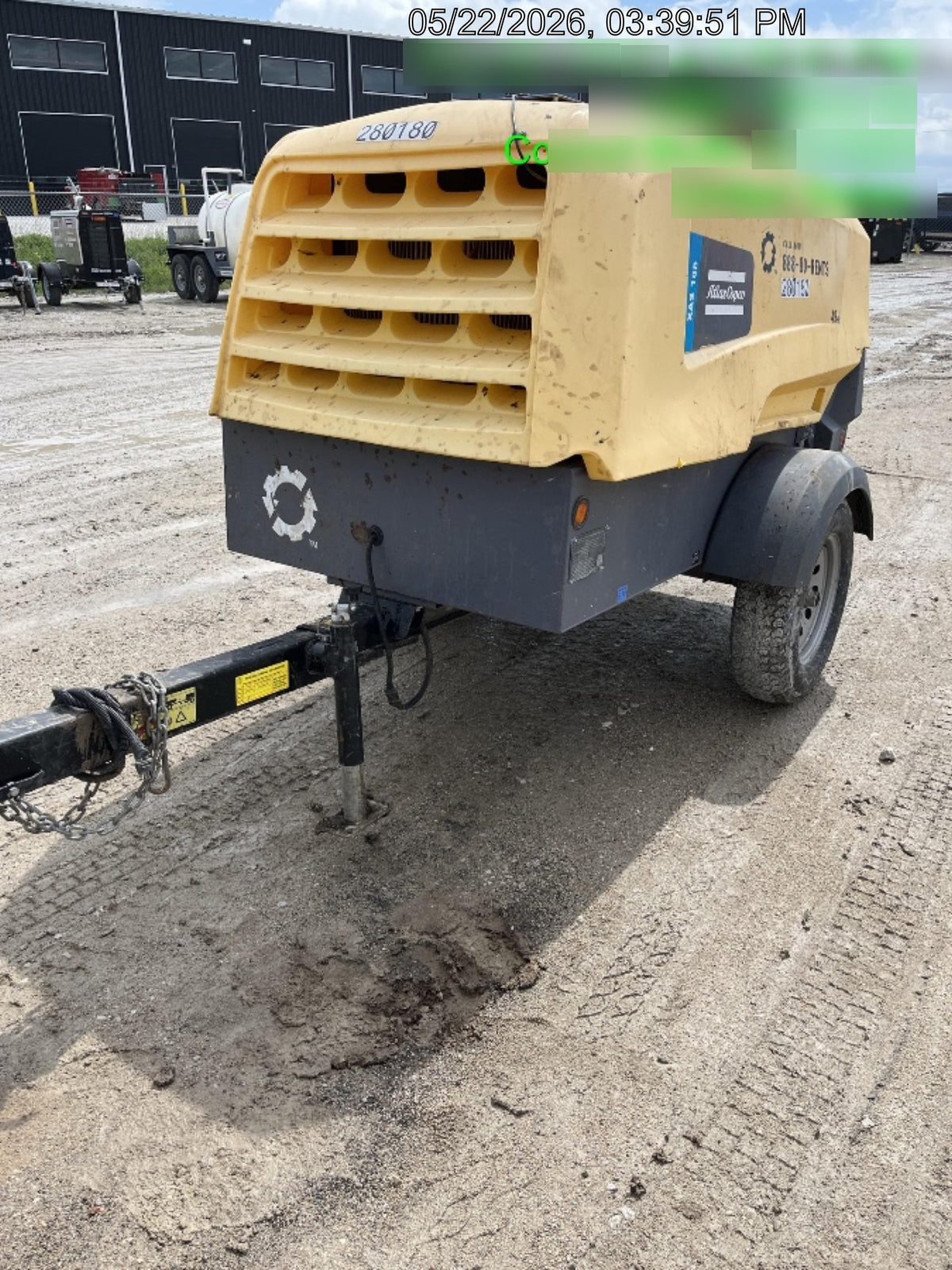 2022 ATLAS COPCO XAS188 CWK