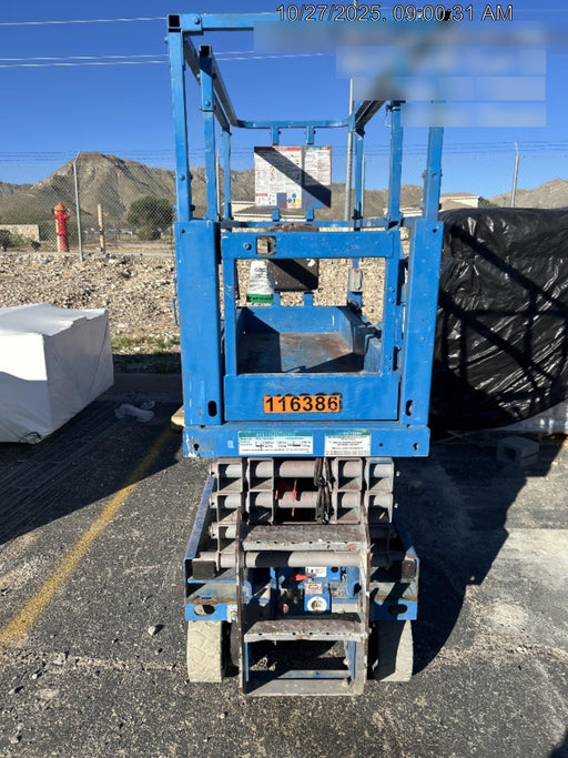 2020 Genie GS-1930 Solid Non Marking Tires, Beacon, Folding rails with half height swing gate