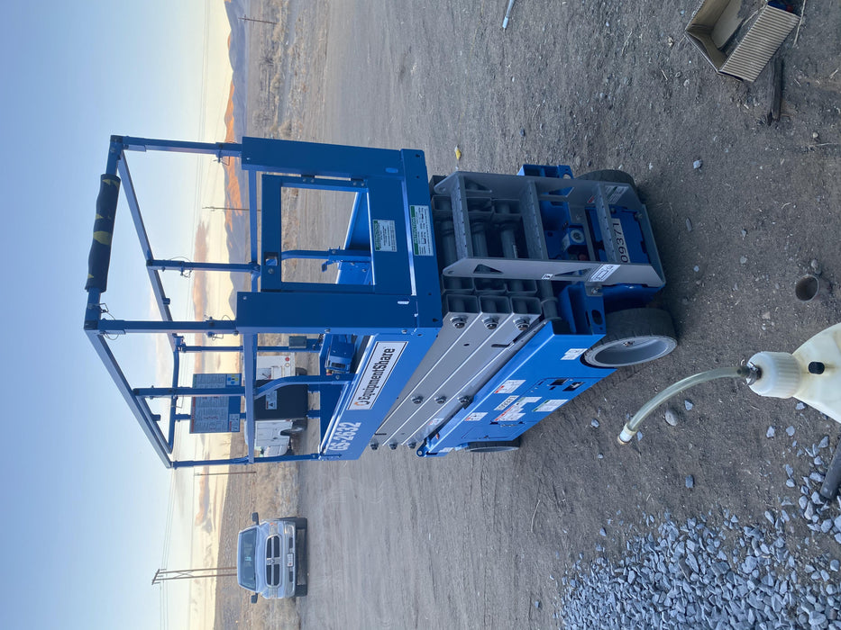2020 Genie GS-2632 Solid NM Tires, Folding Rails with Half-Height Swing Gate, Beacon, 800W Invertor