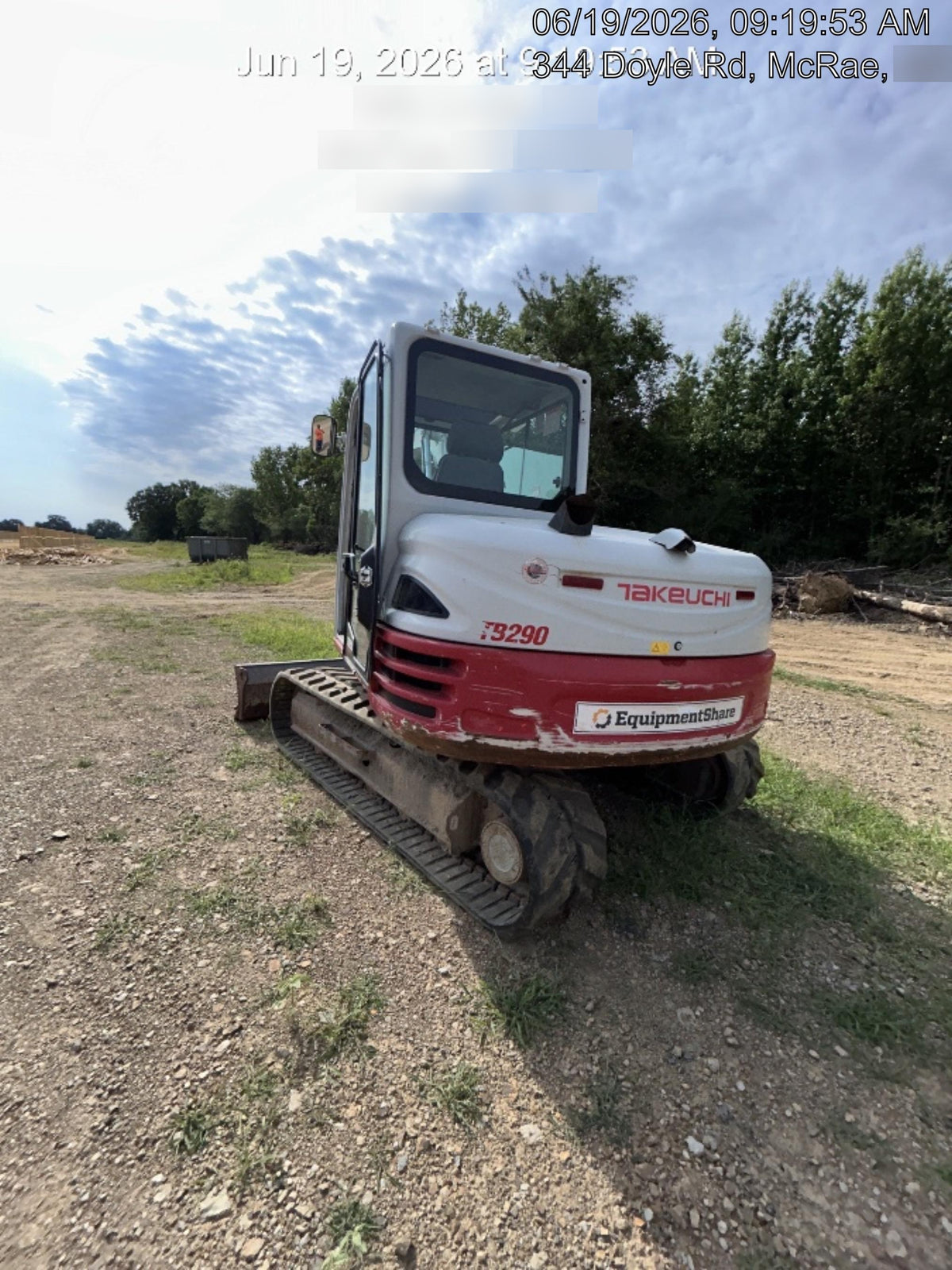 2019 TAKEUCHI TB290