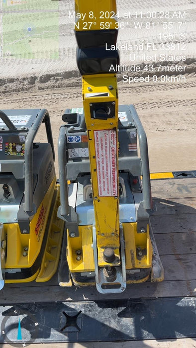 2024 Wacker Neuson DPU5545Heh Vibration Plate DPU 5545Heh US, Diesel,