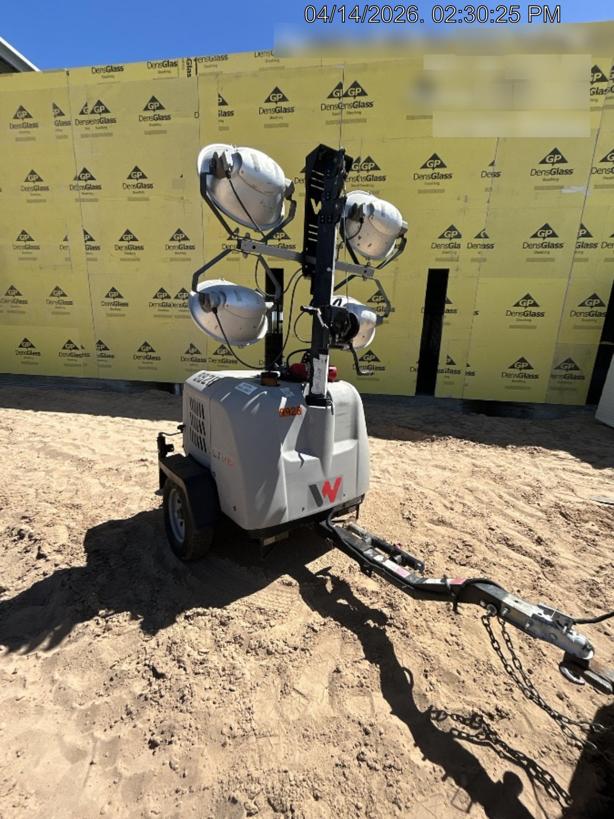 Wacker Neuson LTV6K-MH Wacker Neuson LTV6K Towable Light Tower
