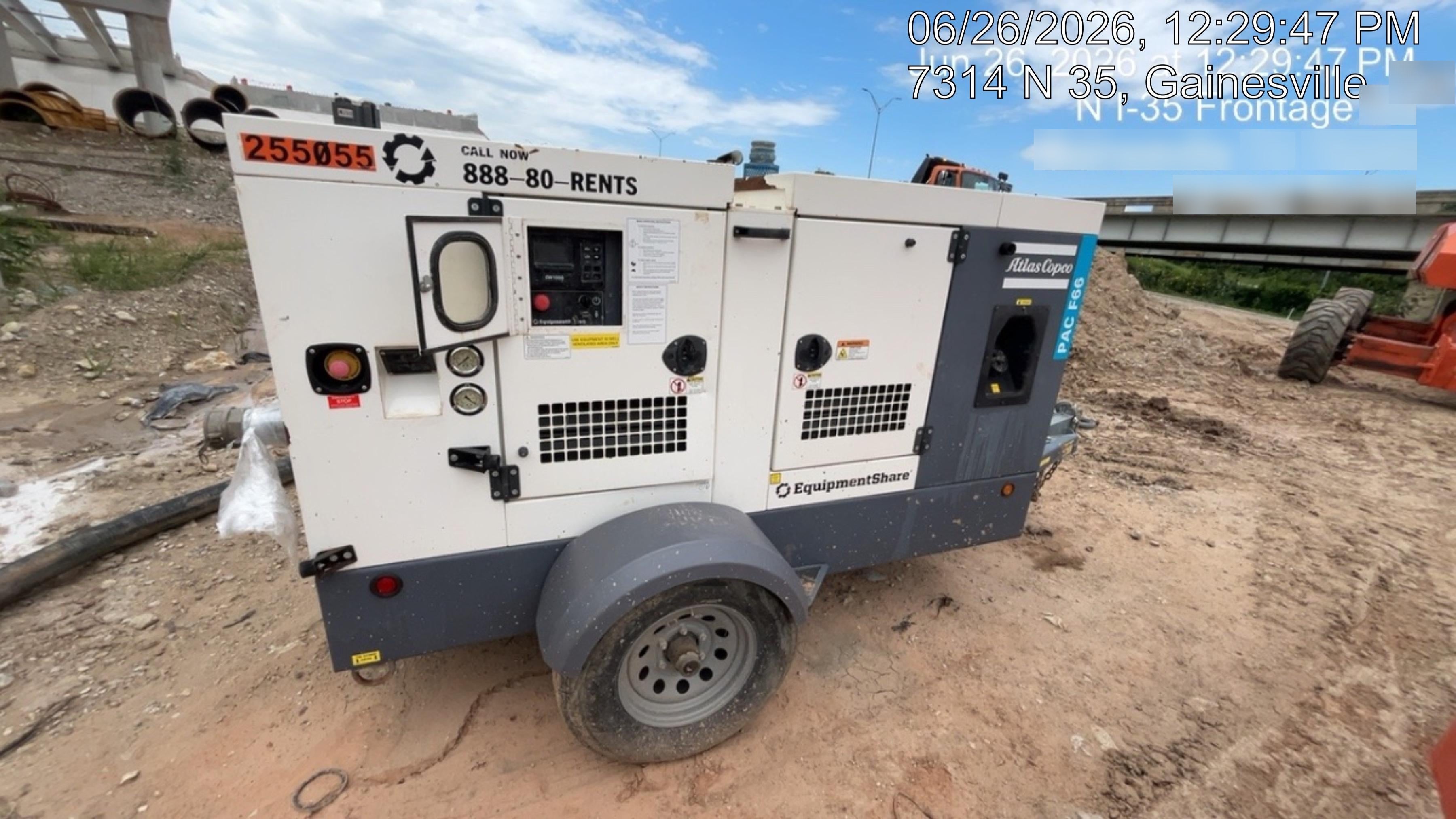 2022 ATLAS COPCO PAC F66 KD-S