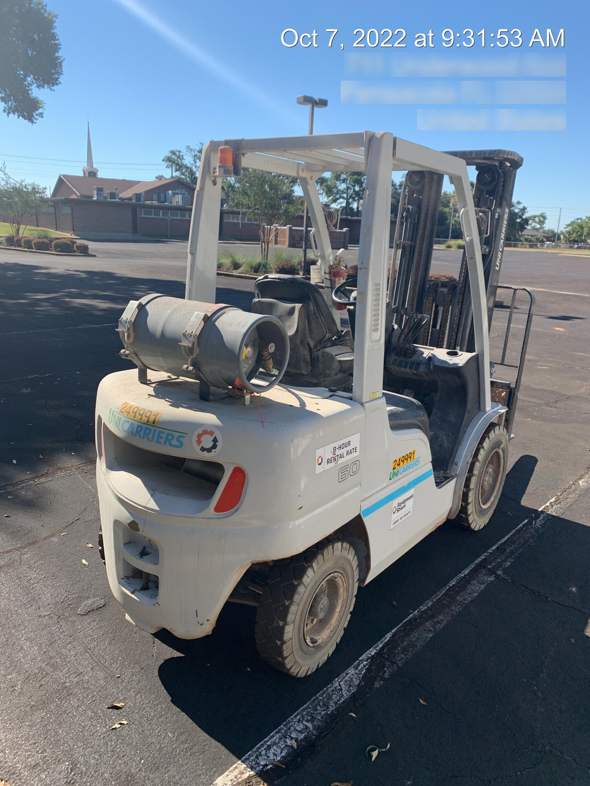 2022 UNICARRIER PF60DF