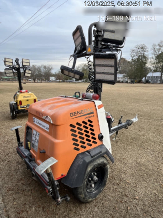 2023 Generac MLT2 Diesel, Flex Switch 120V Input, Powerzone Controller, 
(4) 320W LED Lights, 4kW Generator, 39.9 Gal Fuel Tank, 2" Ball, T3