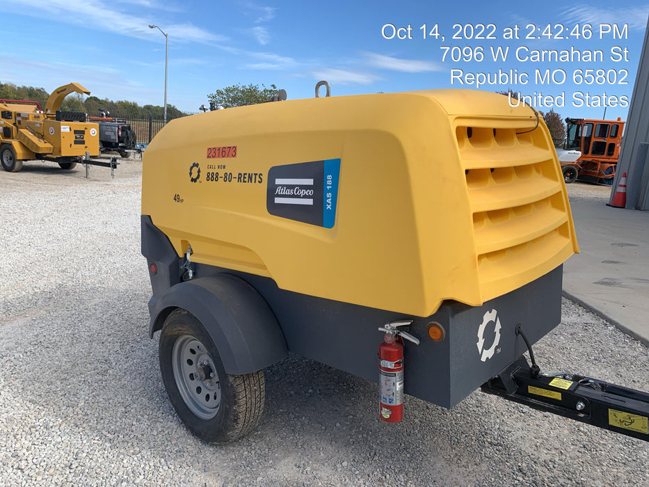 2022 ATLAS COPCO XAS188 CWK