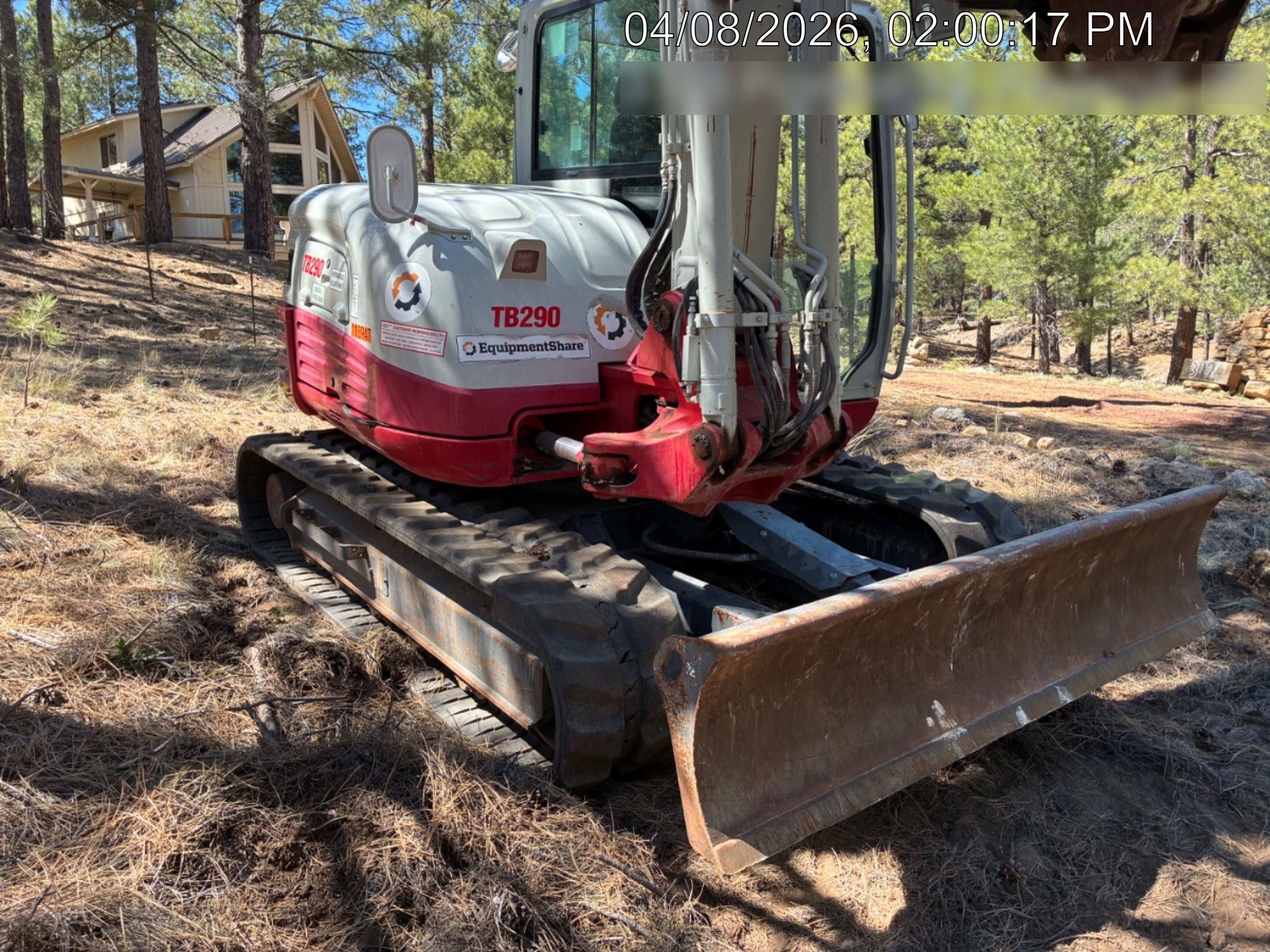2020 Takeuchi TB290C Cab/Heat/Air, Rubber Tracks, Manual TAG QC