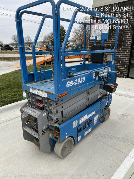 2019 Genie GS-1930 Fixed Rails with Chain Entry