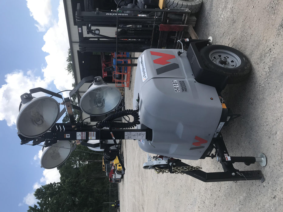 2019 Wacker Neuson LTV6L-MH Mobile Light Tower w/Fuel Level Sensor Installed
