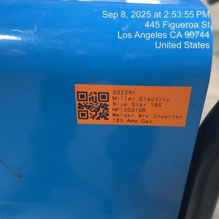 2025 MILLER ELECTRIC Blue Star 185