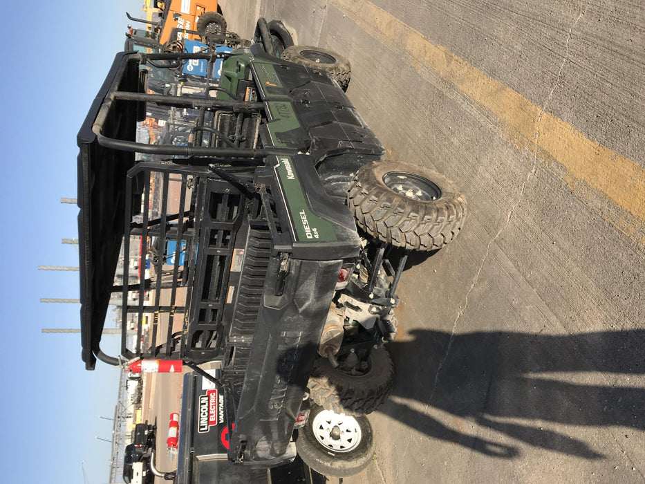 2019 Kawasaki Mule PRO-DXT Standard Options, Backup Alarm, Beacon, Plastic Hard Top, Poly Windshield, Horn Kit