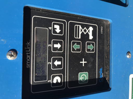 2019 Genie GS-4047 Folding rails with half height swing gate