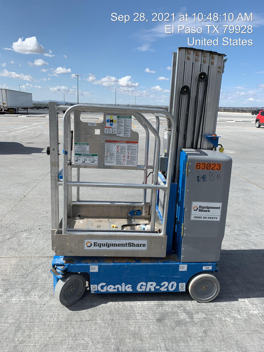 2020 GENIE GR-20