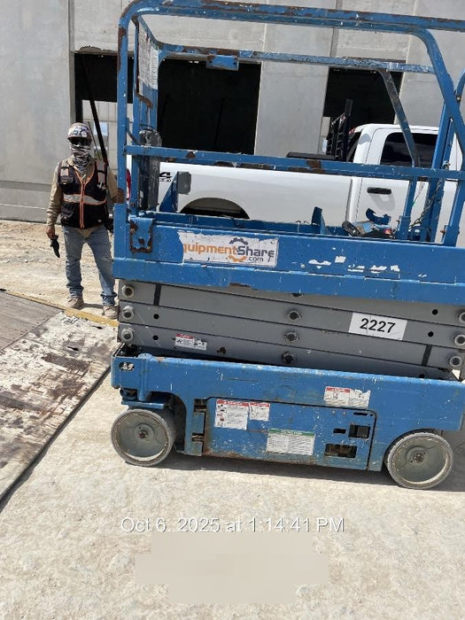 2016 Genie GS-1930 Genie GS1930 Scissor Lift