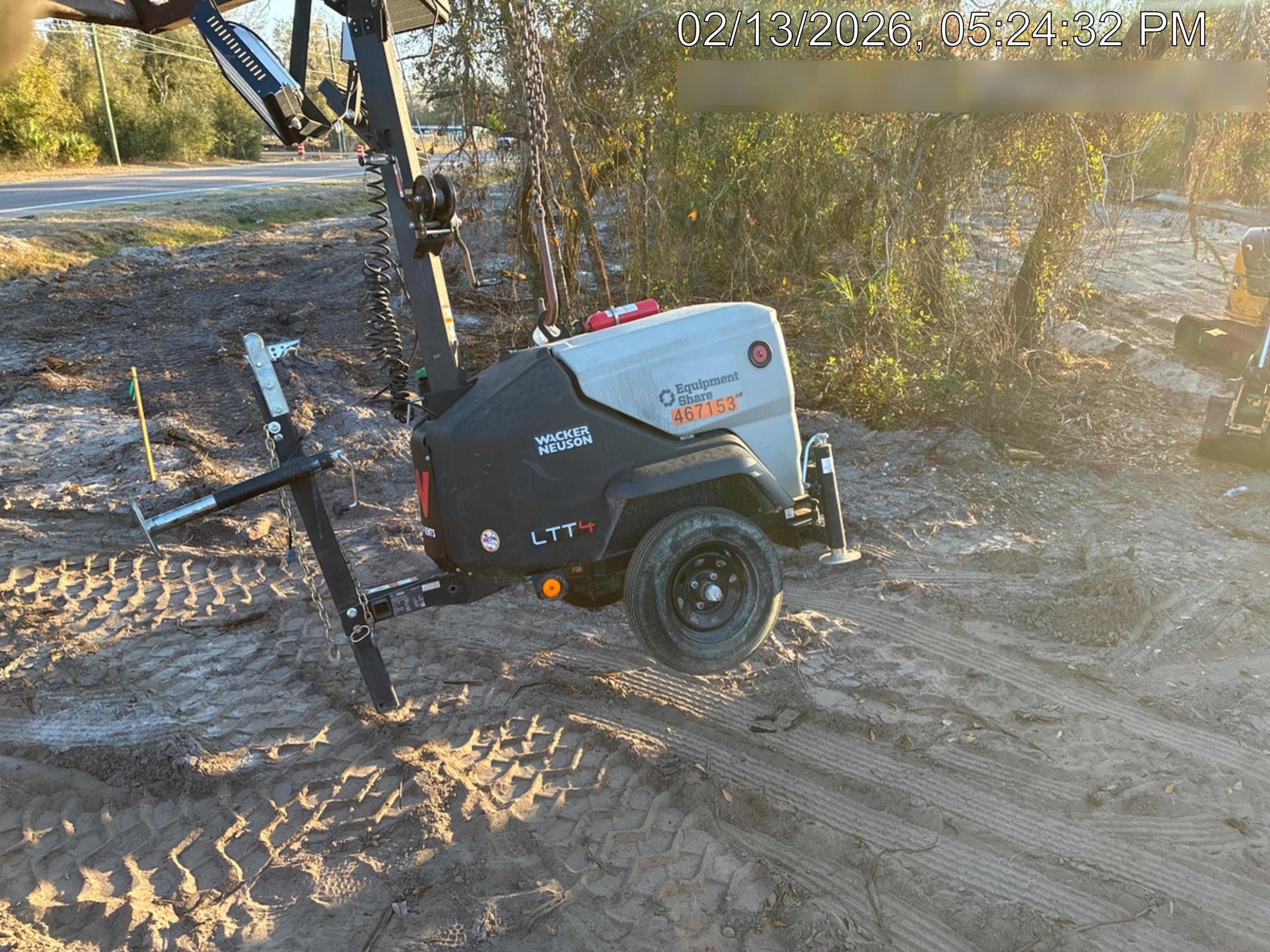 2024 Wacker Neuson LTT4 Diesel, Kohler KDW702, Deep Sea Controller, Auto Start, LED 320W, Bypass Outlet, T3