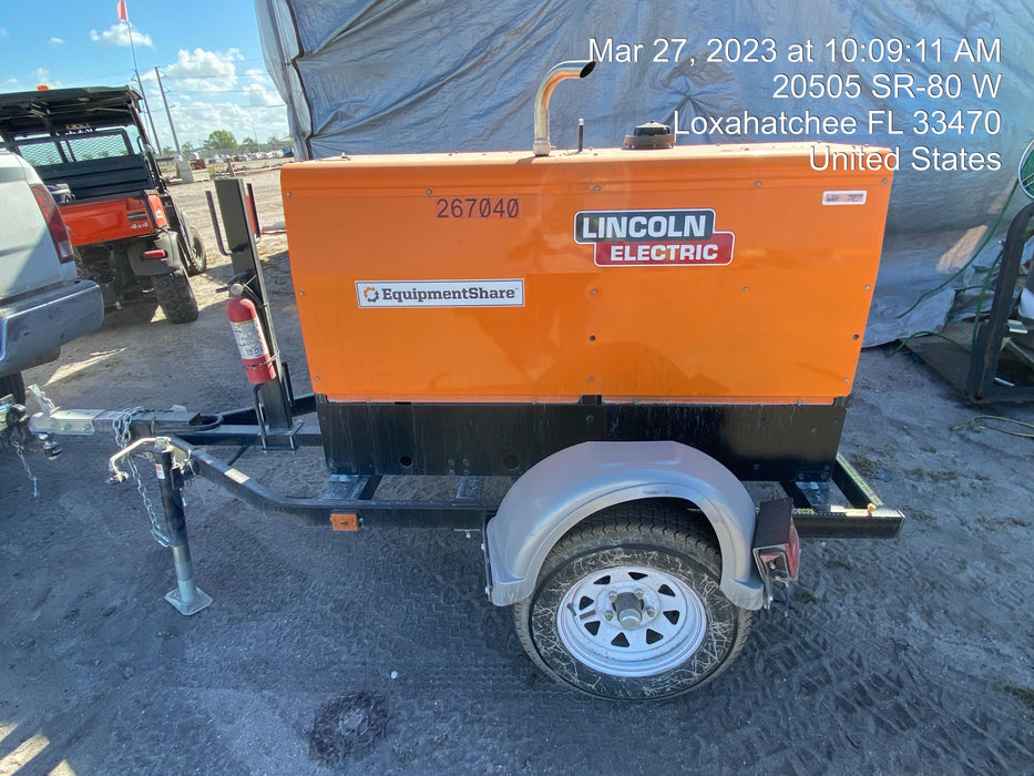 2022 Lincoln Electric LE400 Kubota V1505, Trlr, Cable Rack, Light Kit, ES Decals, T3