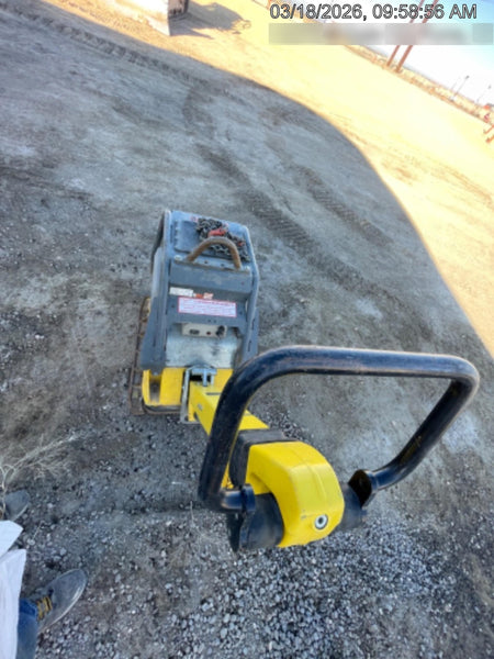 2024 Wacker Neuson DPU6555Heh Hatz Diesel, Reversible Plate Compactor, electric start