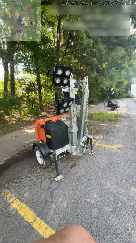 2024 Wanco WLTT-4MM4K Diesel, Deep Sea Controller, Shore Power Plug, Auto Start, (4) 350W LED Floodlights, 4kW Generator, 60 Gal Fuel Tank, 2" Ball, T3