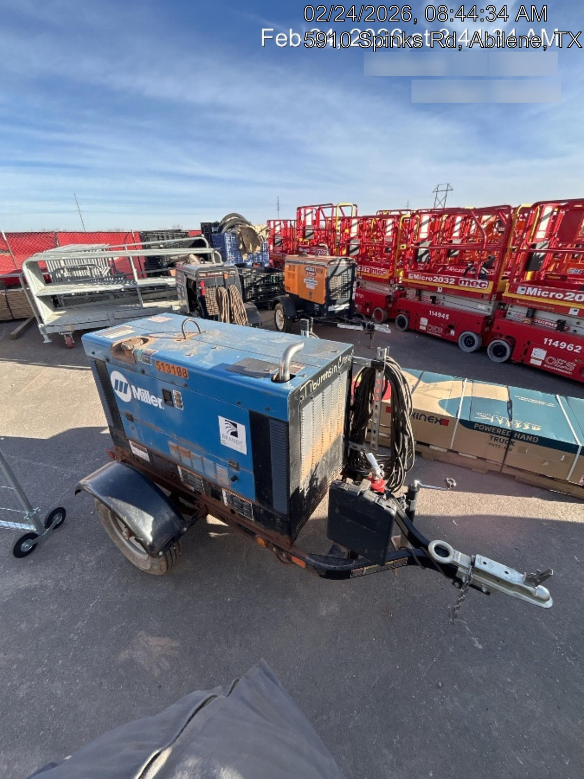 2025 MILLER ELECTRIC BIG BLUE 400