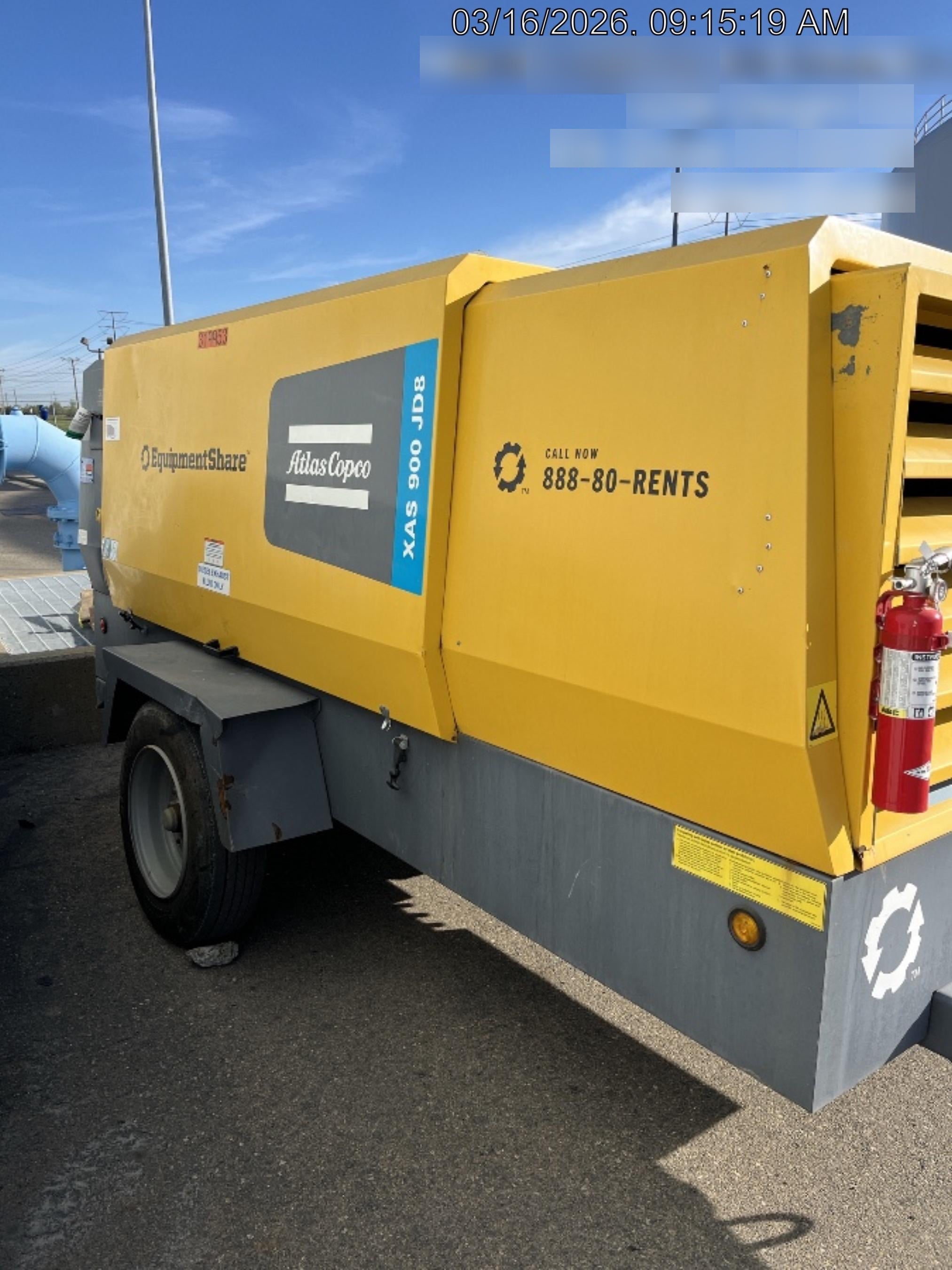 2023 ATLAS COPCO XAS 900