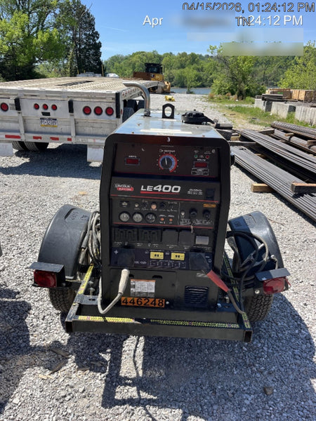 2024 Lincoln Electric LE400 Kubota V1505, Trlr, Cable Rack, Light Kit, ES Decals, T3