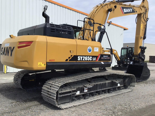 2020 Sany SY265C LC Cab, Hydraulic QC, Buckets: 36, 48" , Hydraulic Hammer 5,000lb impact class